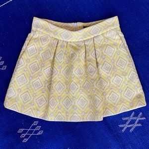Zara yellow skirt